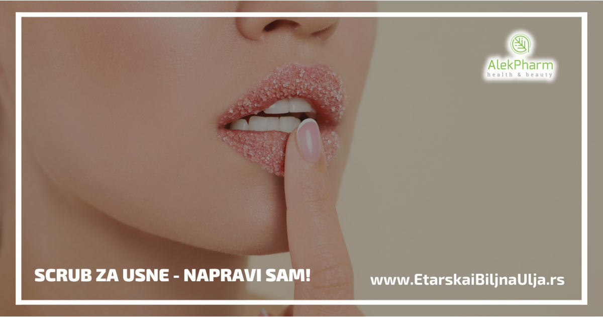 Scrub za usne - napravi sam!